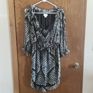 Like new Jessica Simpson snake pattern dress